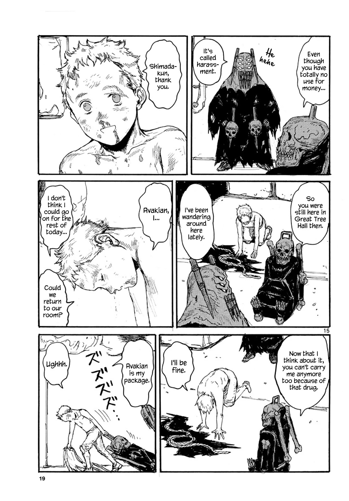 Dai Dark Chapter 17 page 15 - Chapter 17: Prick, Painful Prick