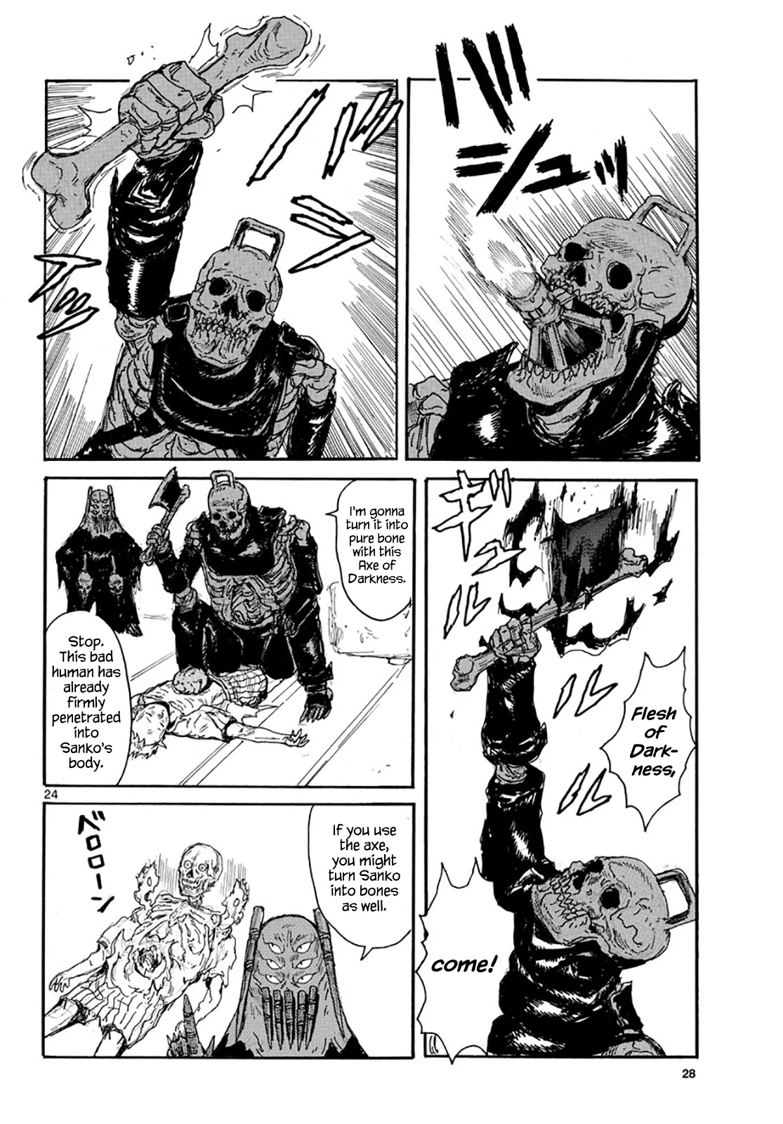 Dai Dark Chapter 17 page 24 - Chapter 17: Prick, Painful Prick