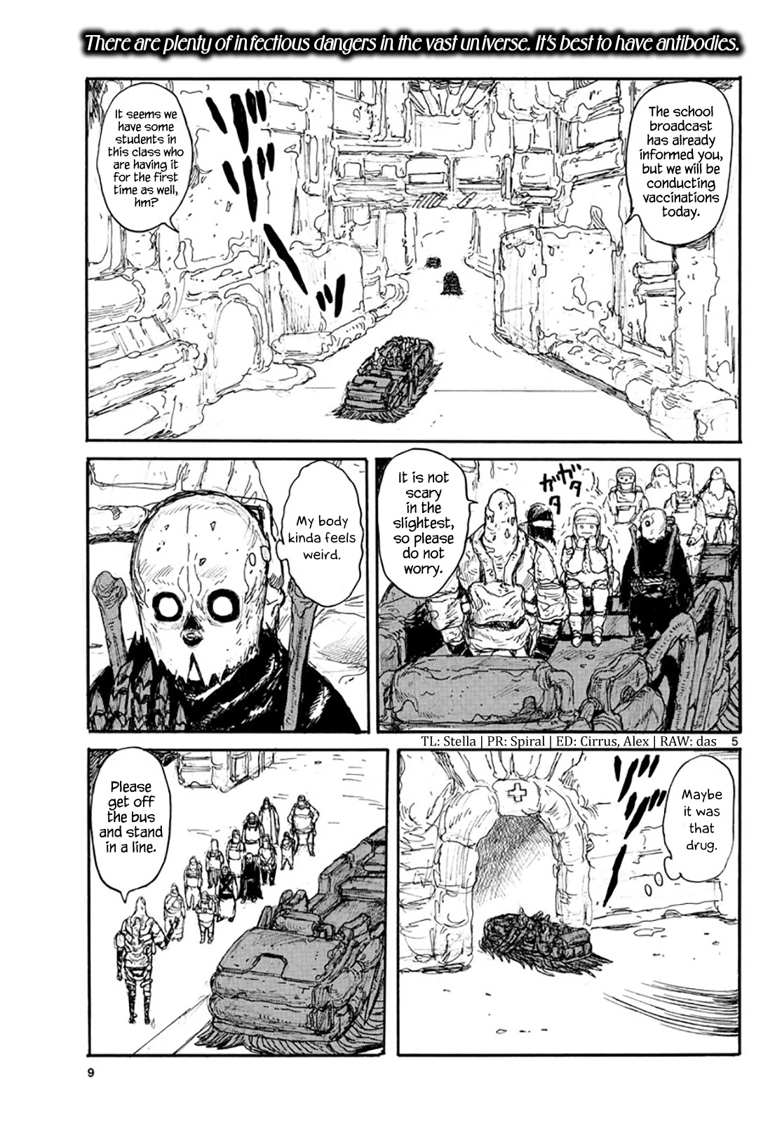Dai Dark Chapter 17 page 5 - Chapter 17: Prick, Painful Prick