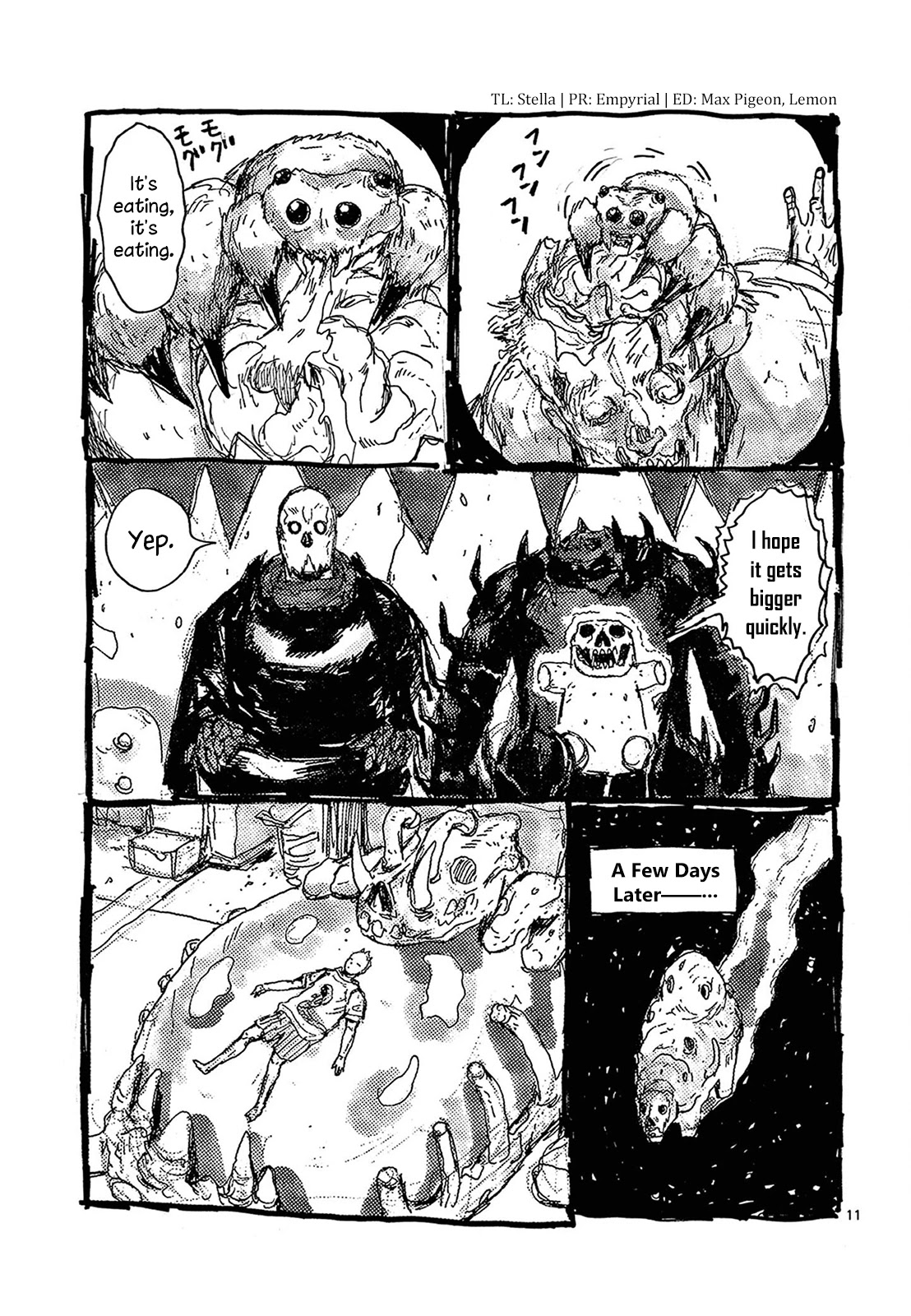 Dai Dark Chapter 18.5 page 11 - Chapter 18.5: Bone 18.5