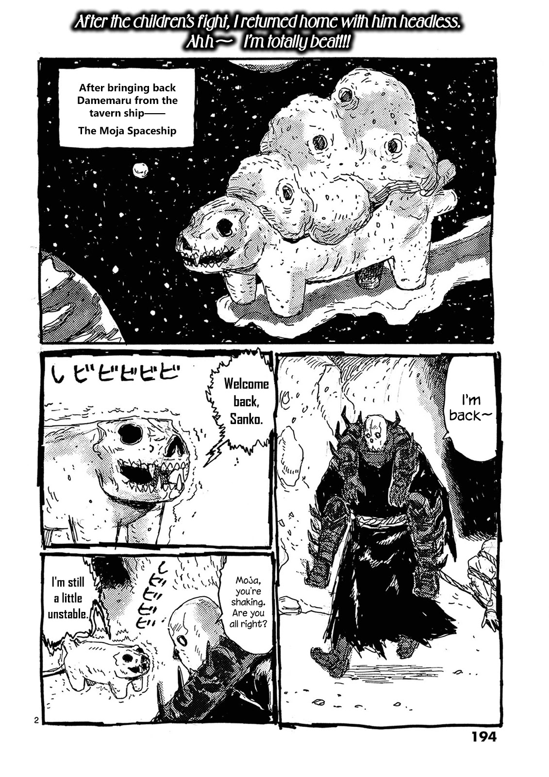 Dai Dark Chapter 18.5 page 2 - Chapter 18.5: Bone 18.5