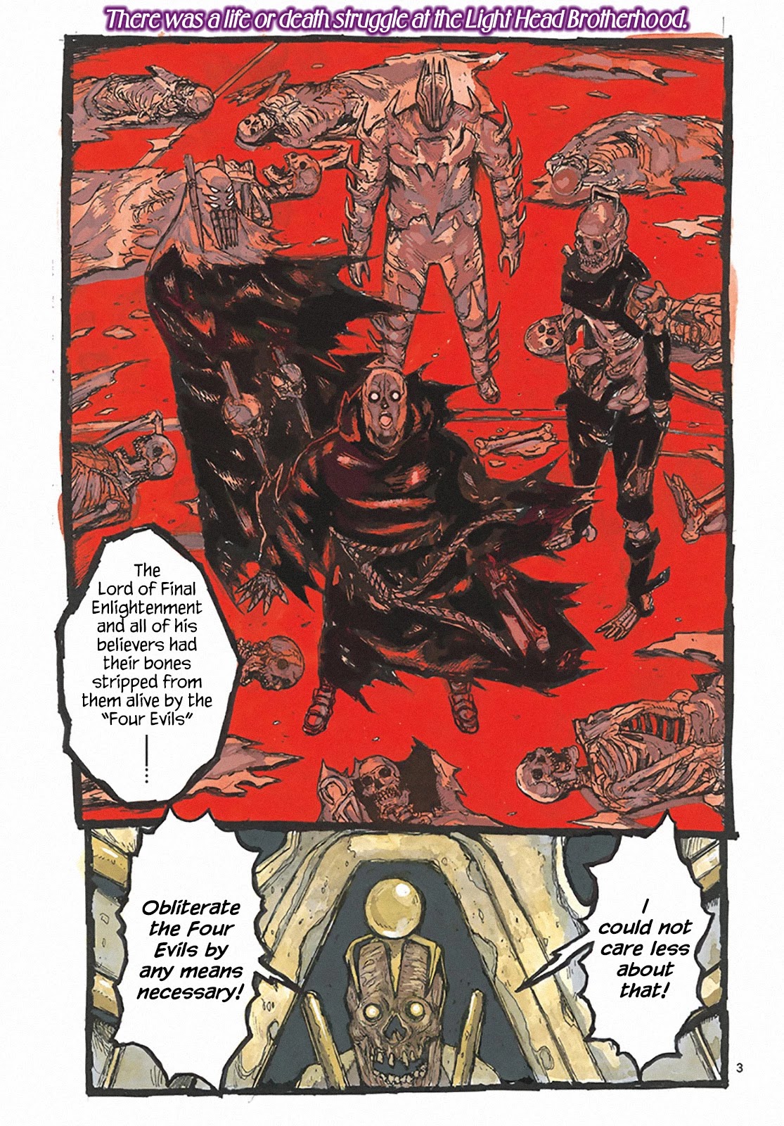 Dai Dark Chapter 19 page 3 - Chapter 19: Bone 19