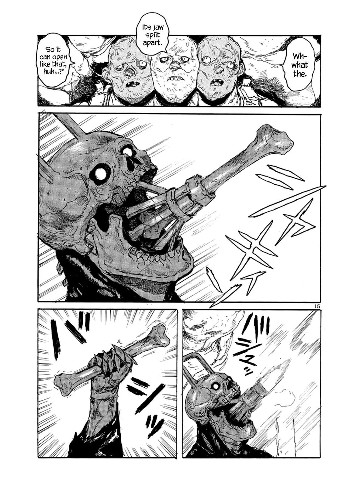 Dai Dark Chapter 2 page 15 - Chapter 2: Fire Daruma's Mad Axe