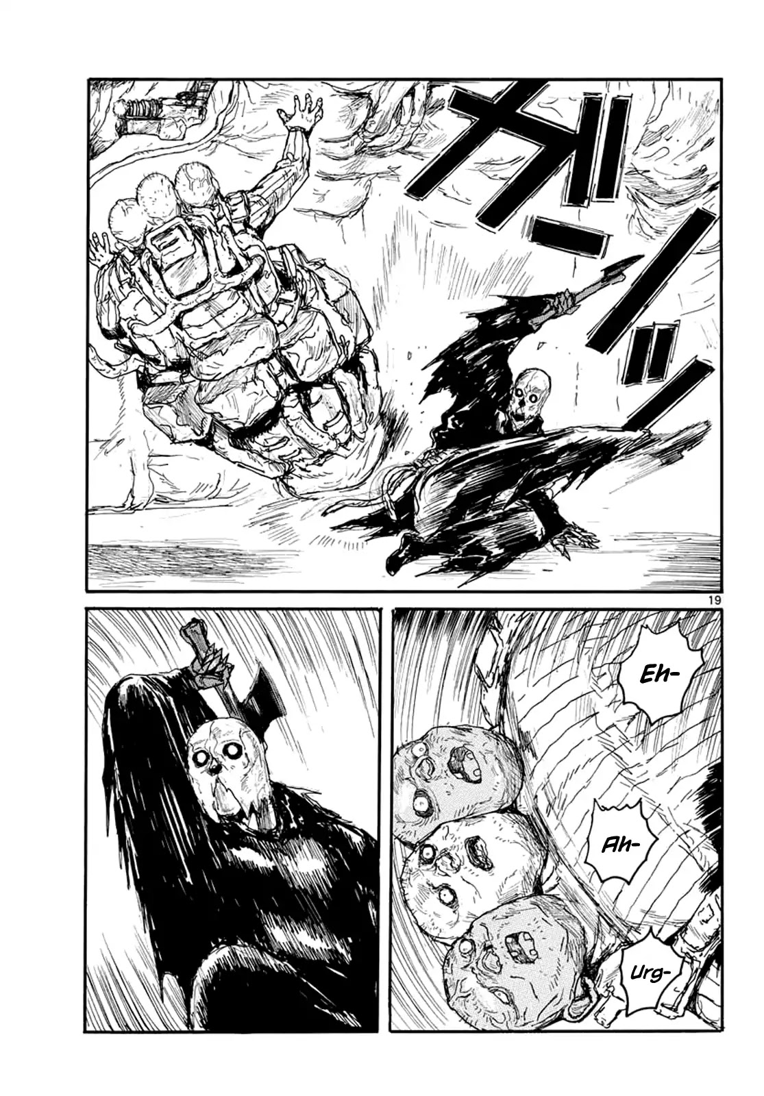 Dai Dark Chapter 2 page 19 - Chapter 2: Fire Daruma's Mad Axe