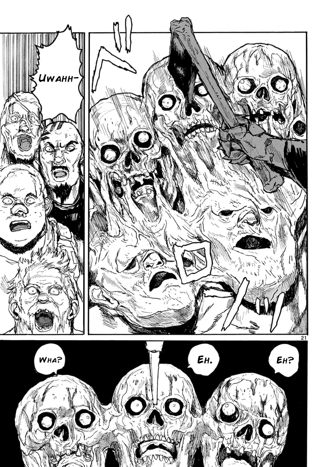 Dai Dark Chapter 2 page 21 - Chapter 2: Fire Daruma's Mad Axe