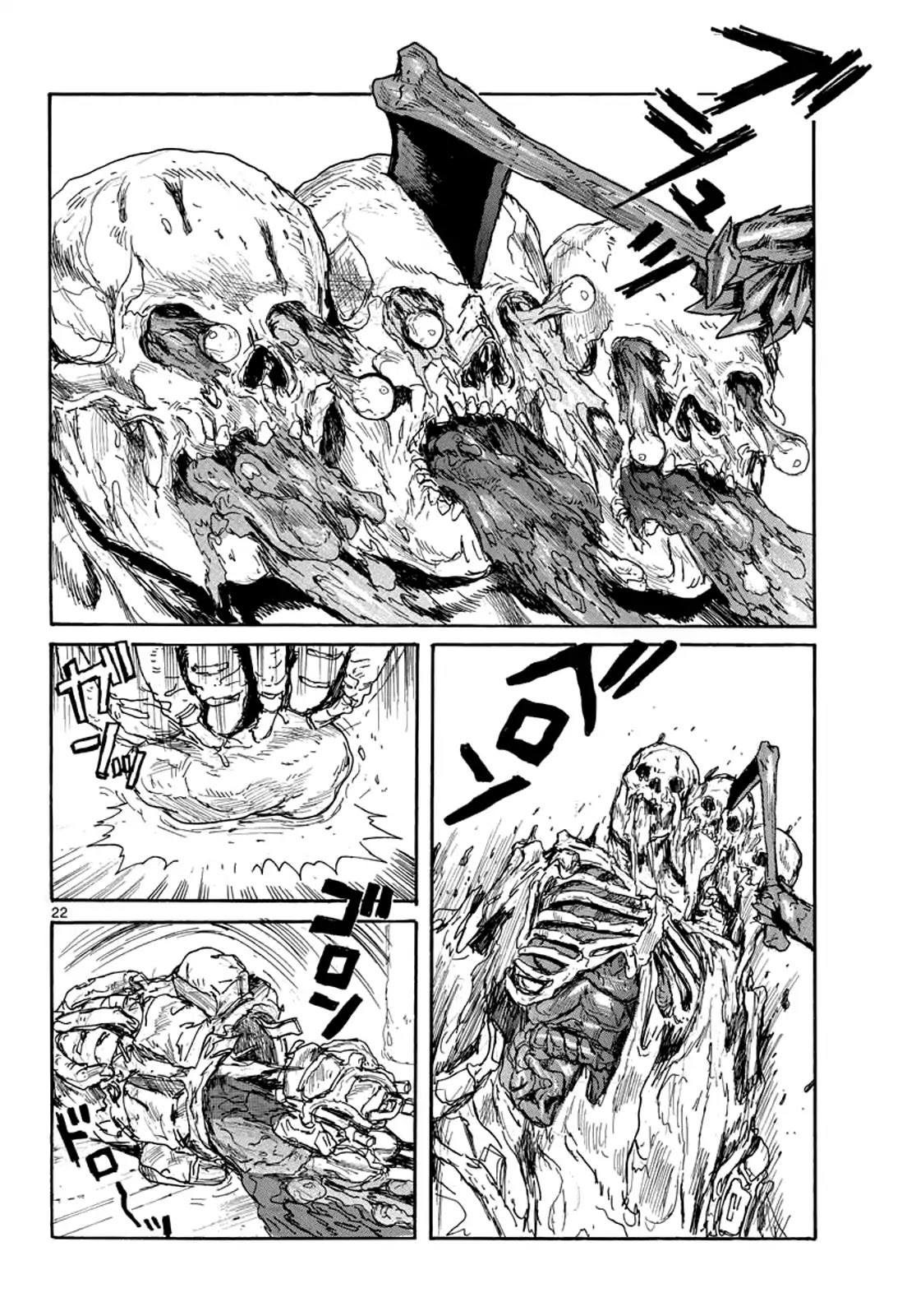 Dai Dark Chapter 2 page 22 - Chapter 2: Fire Daruma's Mad Axe