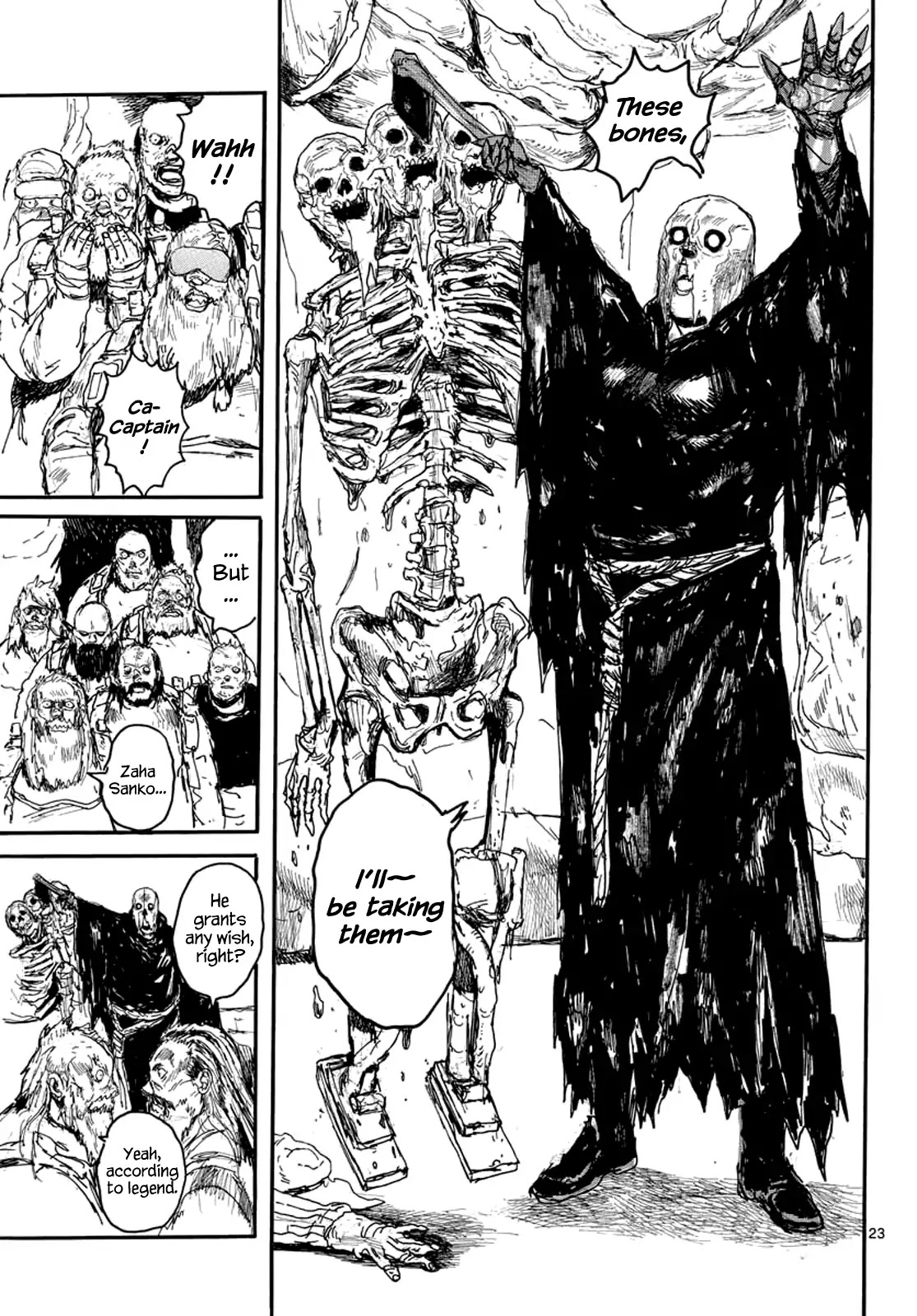 Dai Dark Chapter 2 page 23 - Chapter 2: Fire Daruma's Mad Axe