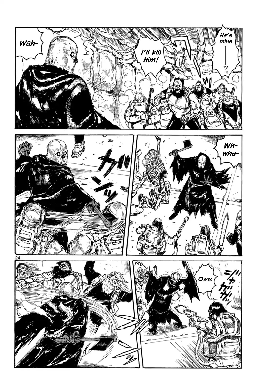 Dai Dark Chapter 2 page 24 - Chapter 2: Fire Daruma's Mad Axe
