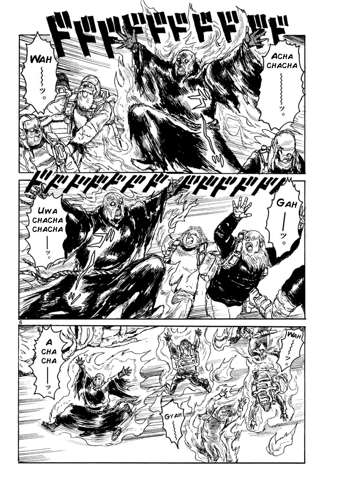 Dai Dark Chapter 2 page 6 - Chapter 2: Fire Daruma's Mad Axe