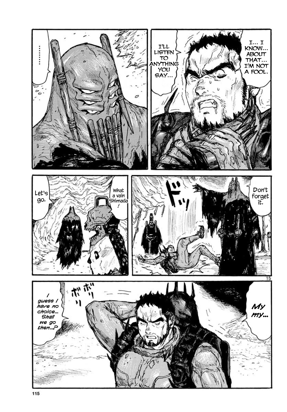 Dai Dark Chapter 20 page 15 - Chapter 20: Bone 20