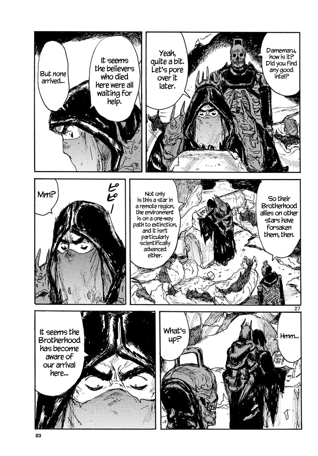 Dai Dark Chapter 21 page 27 - Chapter 21: Bone 21