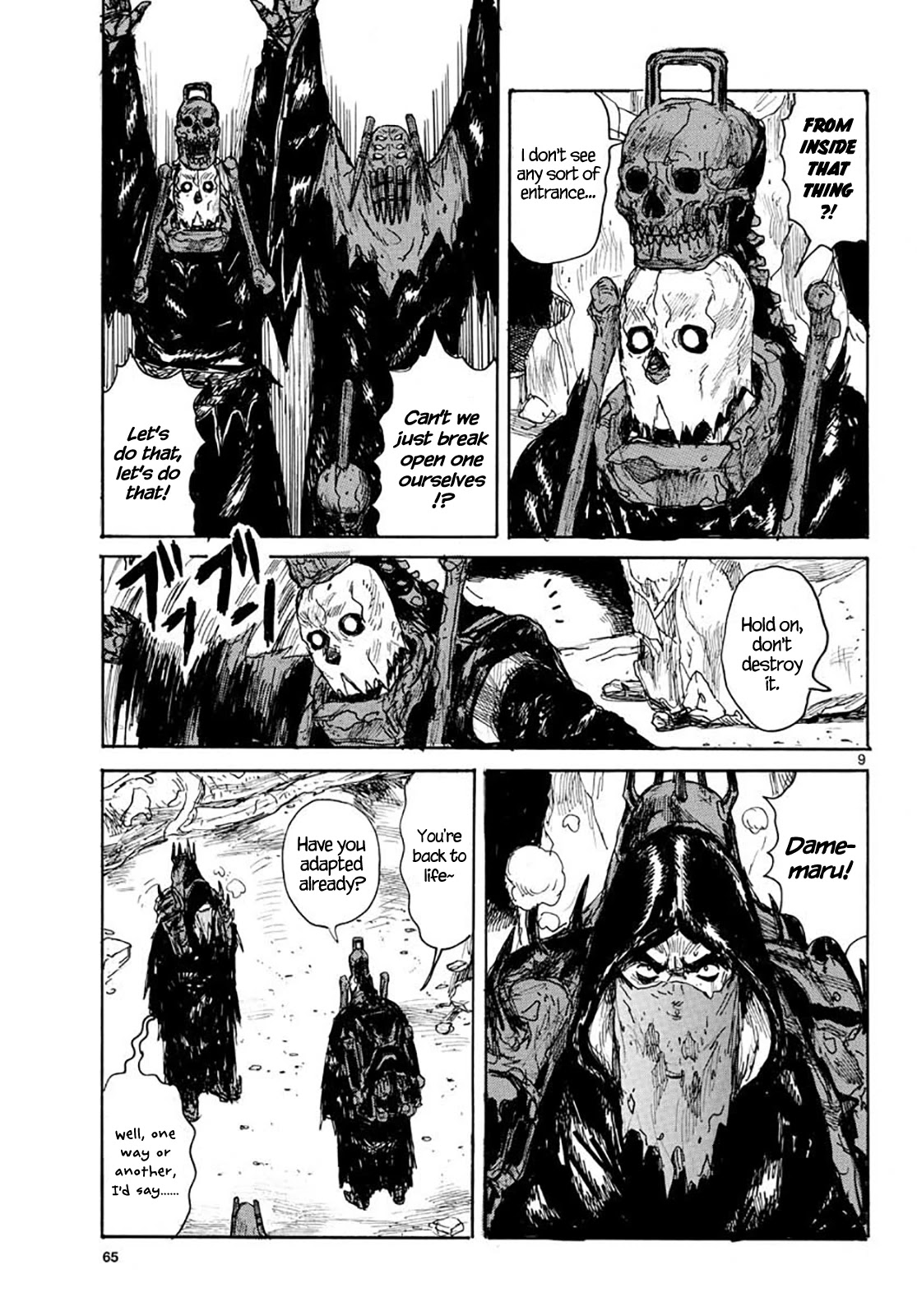 Dai Dark Chapter 21 page 9 - Chapter 21: Bone 21