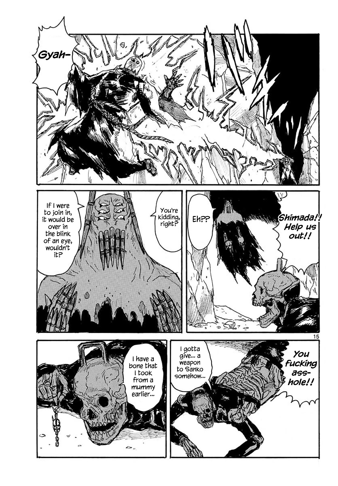 Dai Dark Chapter 23 page 14 - Chapter 23: Shining Forehead