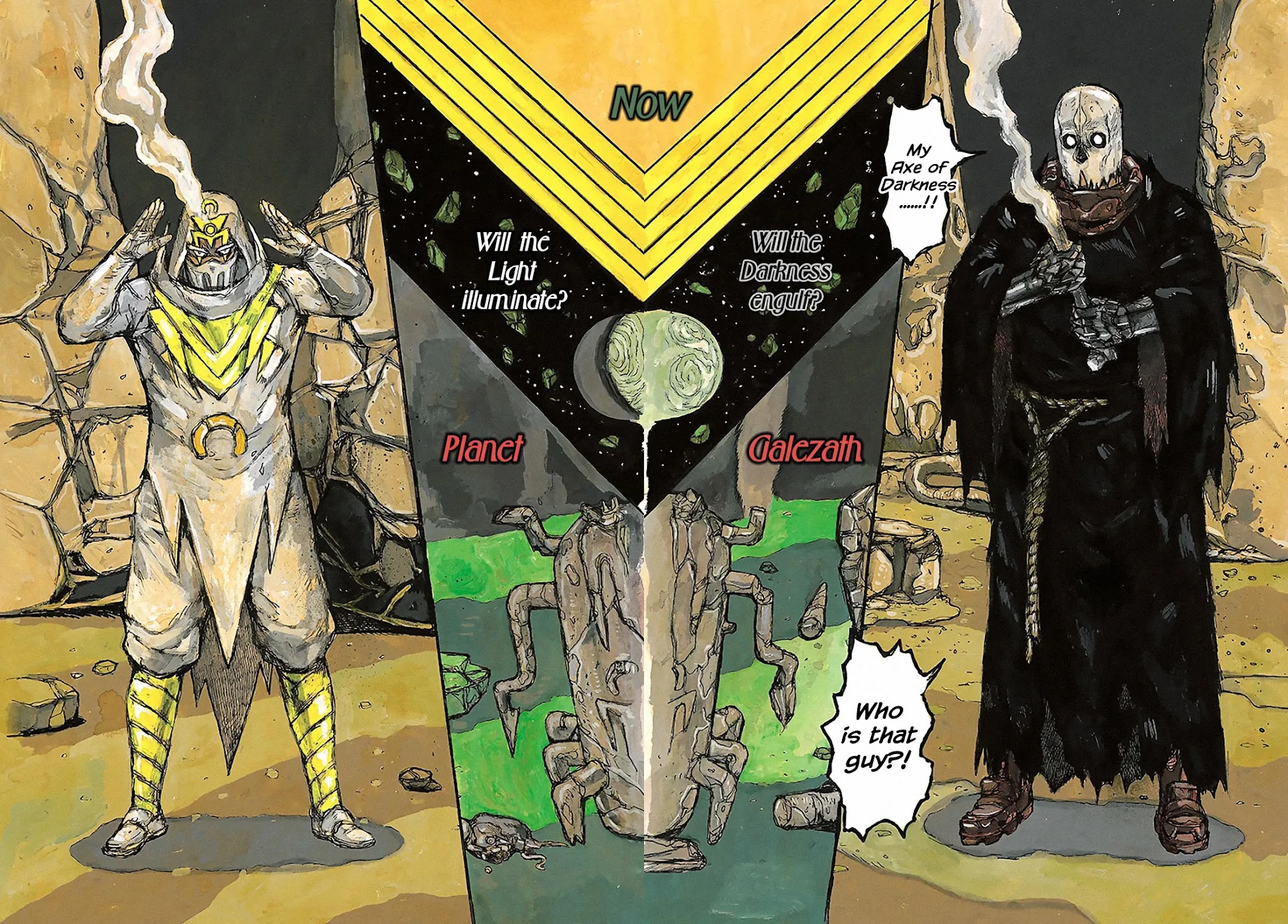 Dai Dark Chapter 23 page 2 - Chapter 23: Shining Forehead