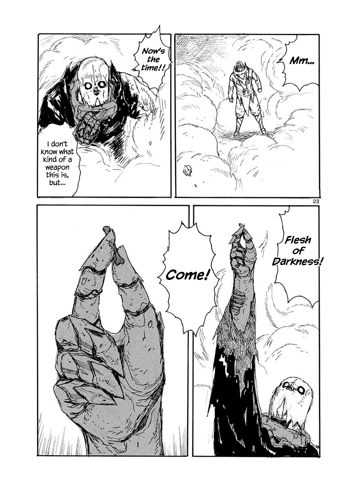 Dai Dark Chapter 23 page 22 - Chapter 23: Shining Forehead