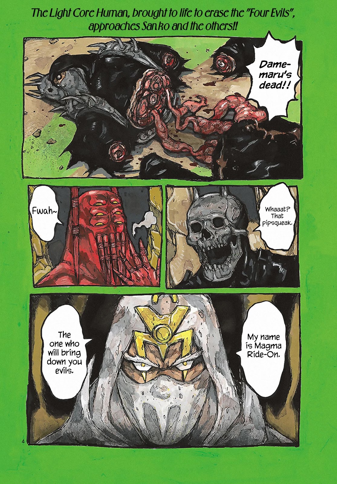 Dai Dark Chapter 23 page 3 - Chapter 23: Shining Forehead