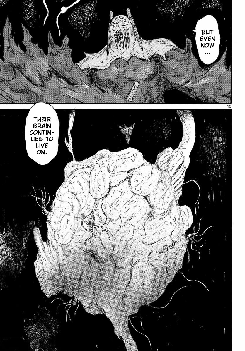 Dai Dark Chapter 26 page 15 - Chapter 26: Huge! Brain! Hanged Man!