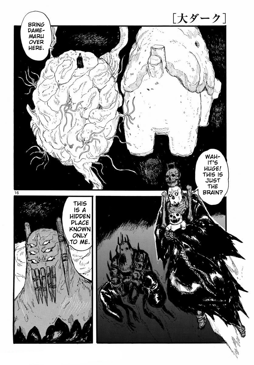 Dai Dark Chapter 26 page 16 - Chapter 26: Huge! Brain! Hanged Man!