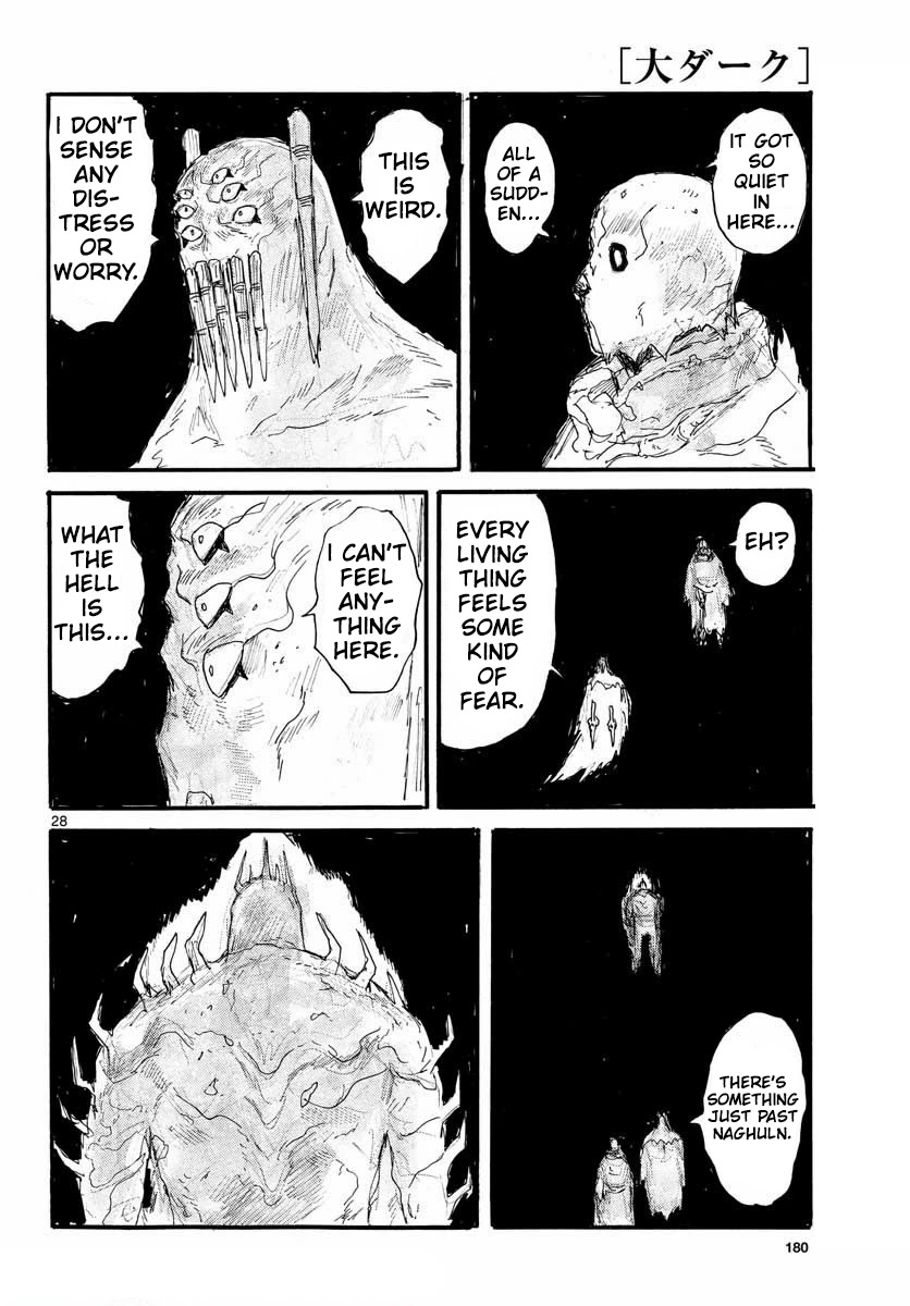 Dai Dark Chapter 26 page 28 - Chapter 26: Huge! Brain! Hanged Man!