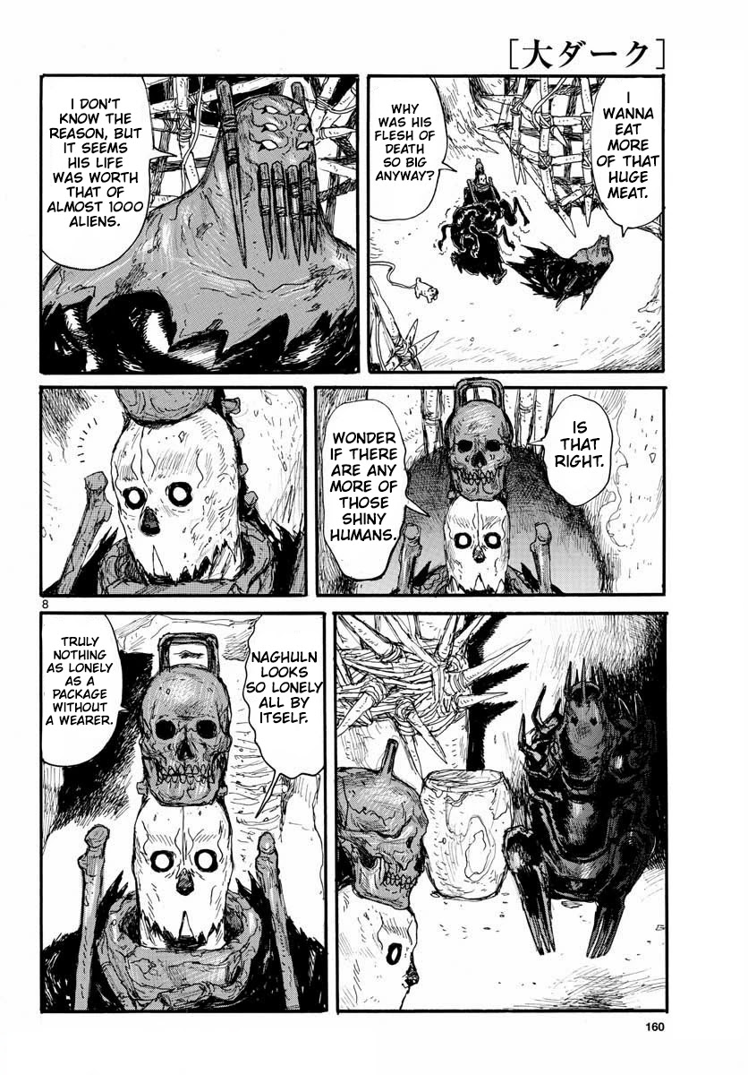 Dai Dark Chapter 26 page 8 - Chapter 26: Huge! Brain! Hanged Man!