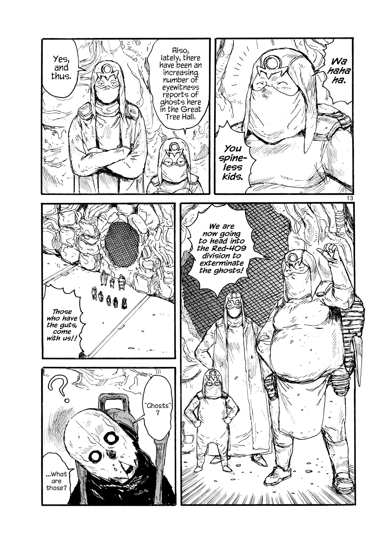 Dai Dark Chapter 29 page 13 - Chapter 29: Deattthly Test of Courage