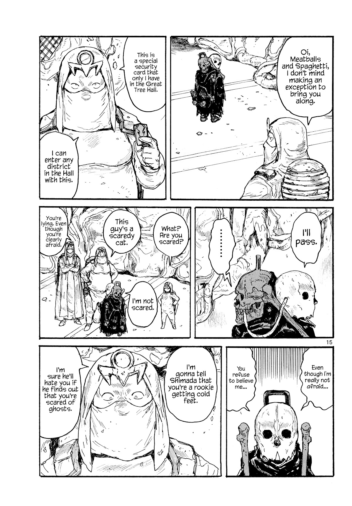 Dai Dark Chapter 29 page 15 - Chapter 29: Deattthly Test of Courage
