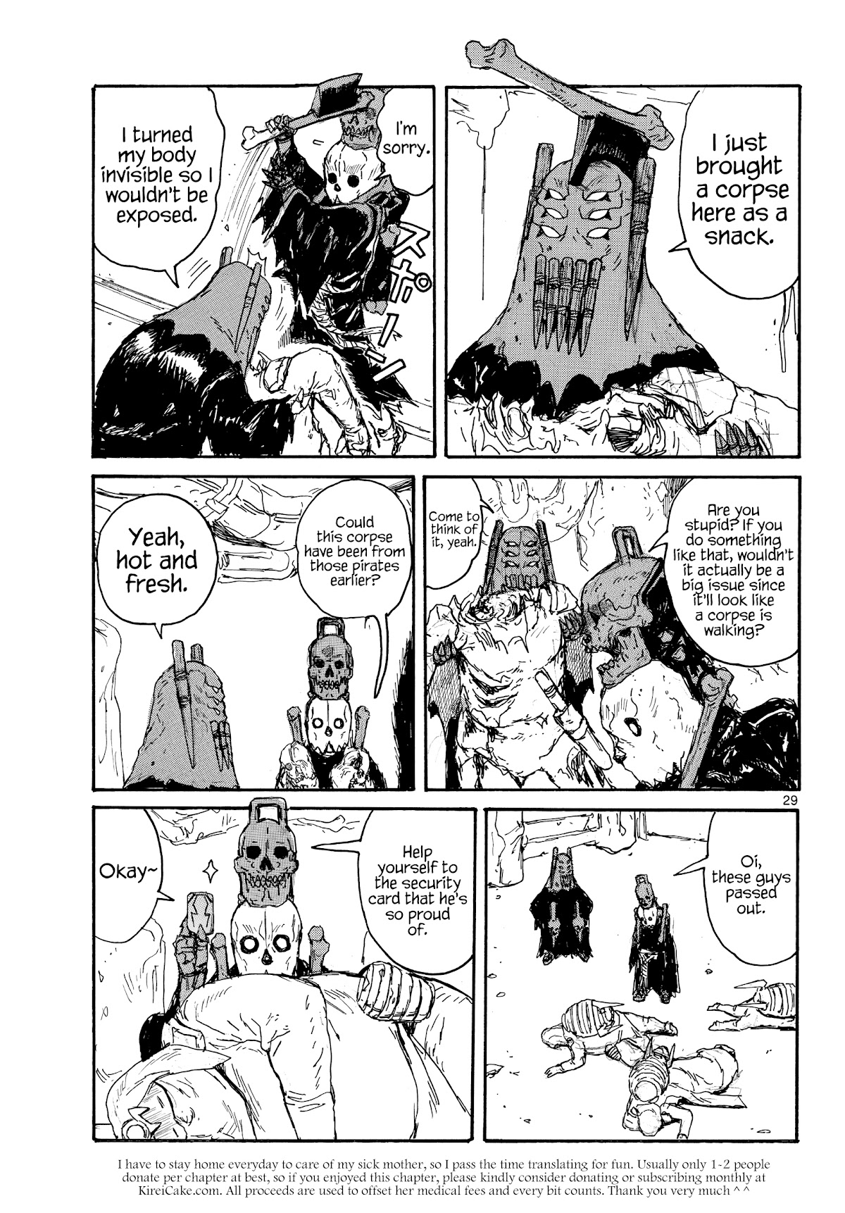 Dai Dark Chapter 29 page 29 - Chapter 29: Deattthly Test of Courage