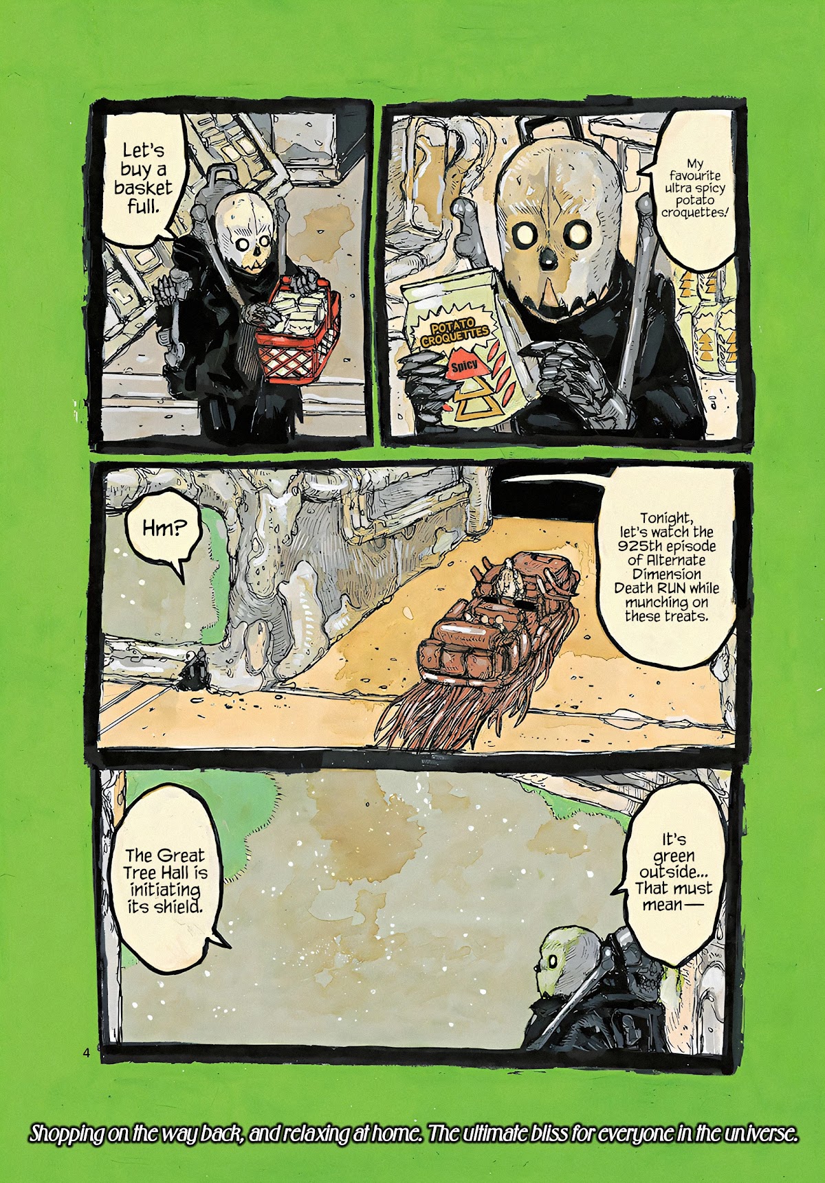 Dai Dark Chapter 29 page 4 - Chapter 29: Deattthly Test of Courage