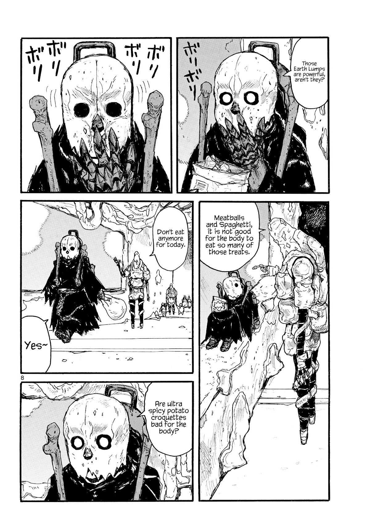 Dai Dark Chapter 29 page 8 - Chapter 29: Deattthly Test of Courage