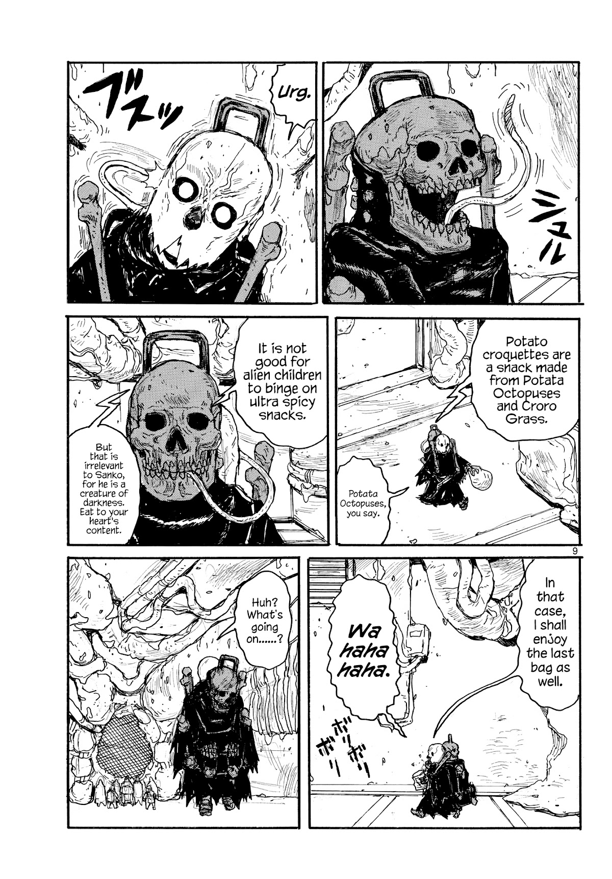 Dai Dark Chapter 29 page 9 - Chapter 29: Deattthly Test of Courage