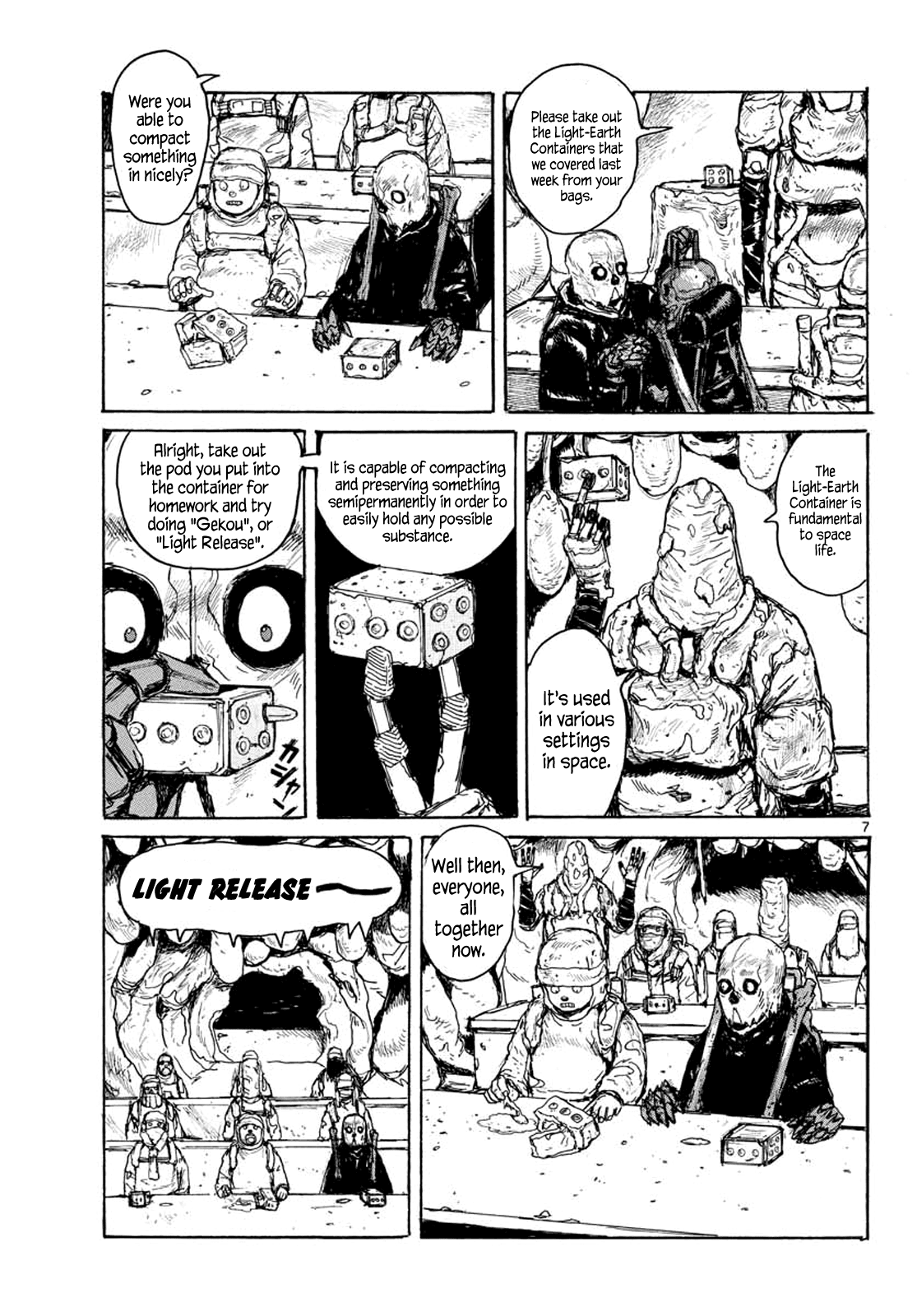 Dai Dark Chapter 3 page 11 - Chapter 3: Galactic School Days