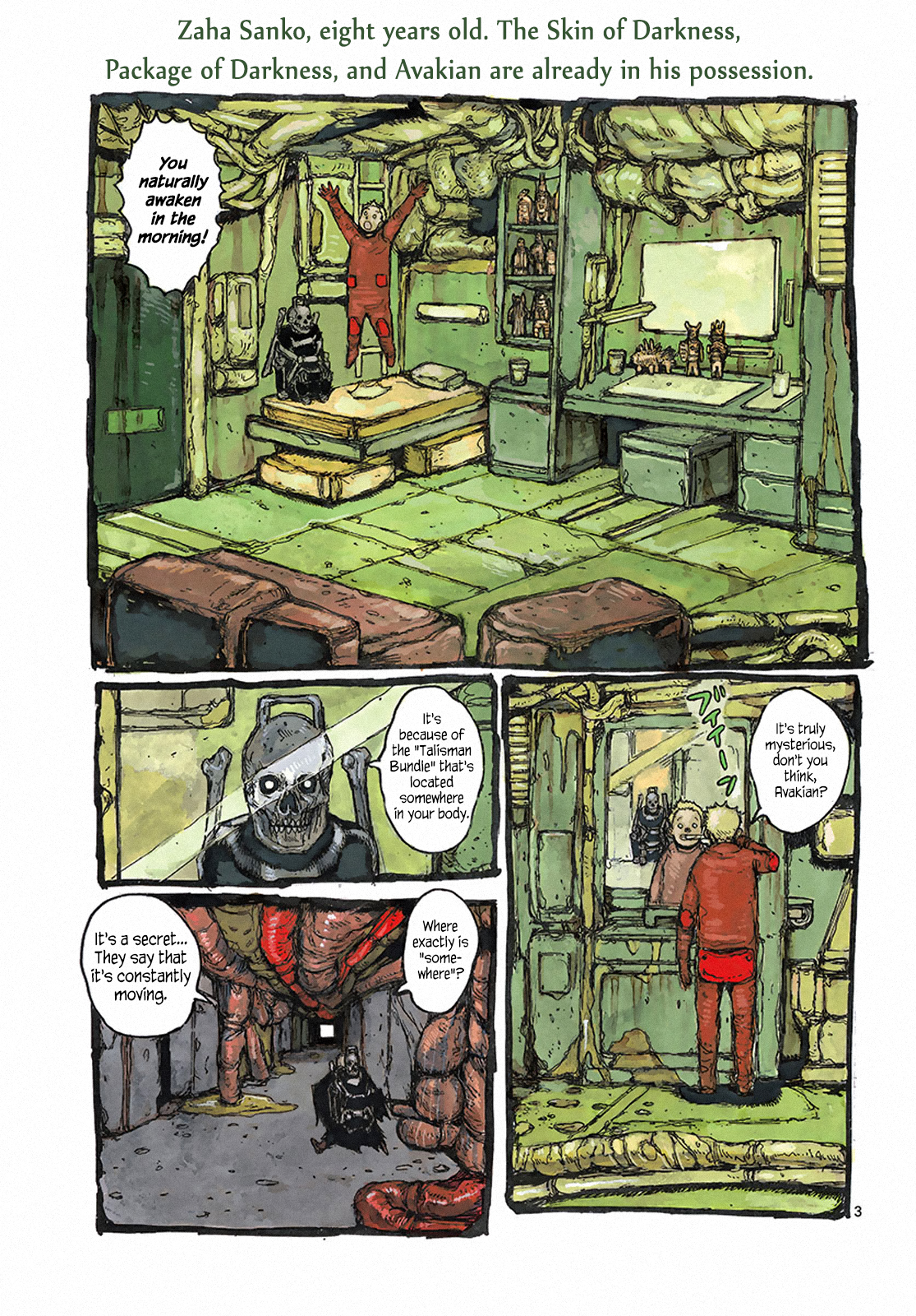 Dai Dark Chapter 3 page 7 - Chapter 3: Galactic School Days