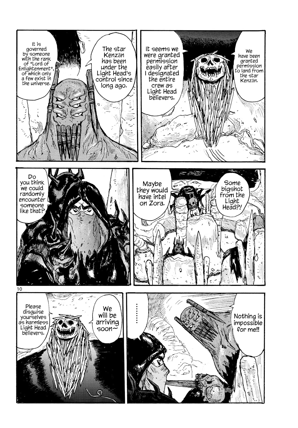 Dai Dark Chapter 30 page 10 - Chapter 30: Mt. Blade Day