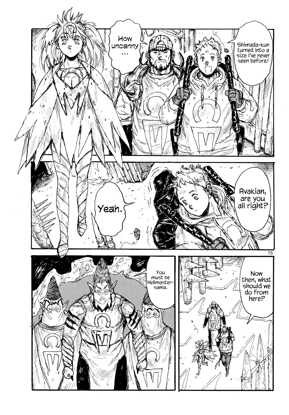 Dai Dark Chapter 30 page 15 - Chapter 30: Mt. Blade Day