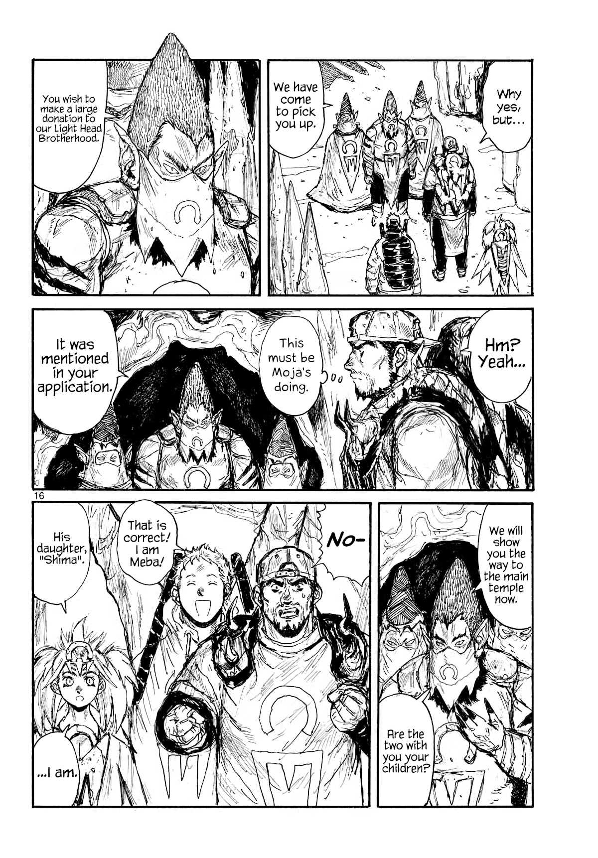 Dai Dark Chapter 30 page 16 - Chapter 30: Mt. Blade Day