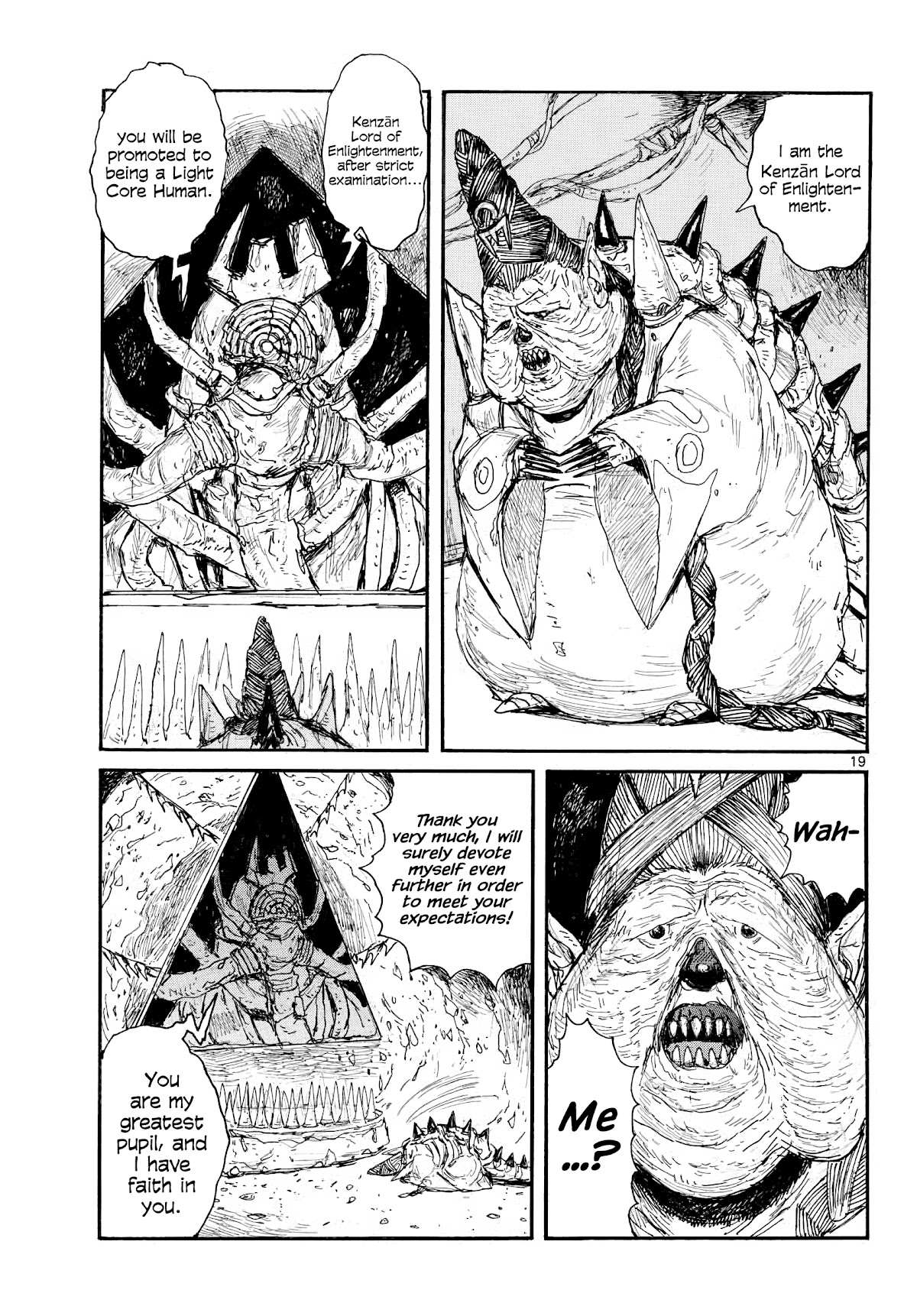 Dai Dark Chapter 30 page 19 - Chapter 30: Mt. Blade Day