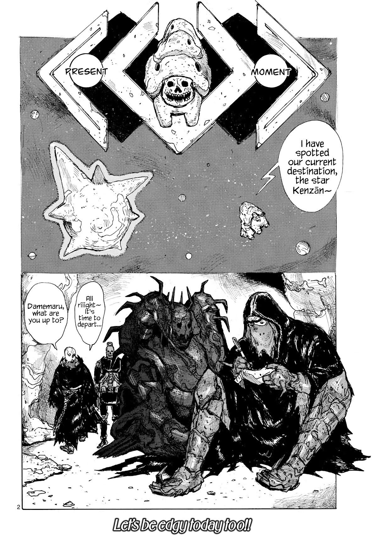 Dai Dark Chapter 30 page 2 - Chapter 30: Mt. Blade Day