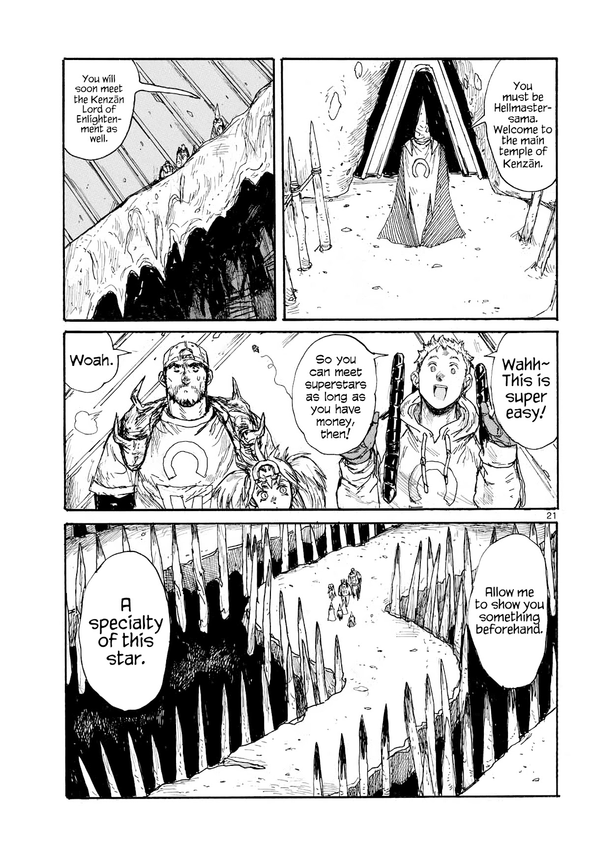 Dai Dark Chapter 30 page 21 - Chapter 30: Mt. Blade Day