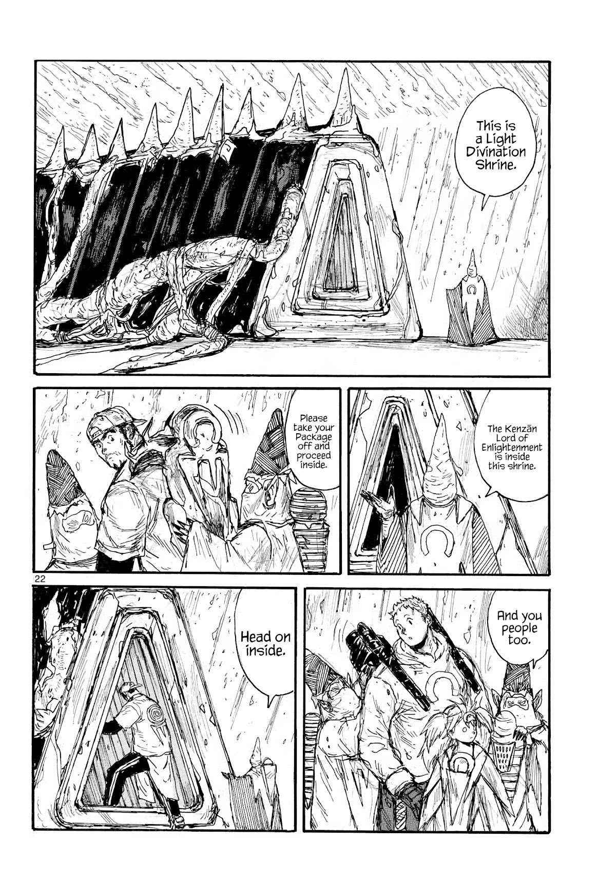 Dai Dark Chapter 30 page 22 - Chapter 30: Mt. Blade Day
