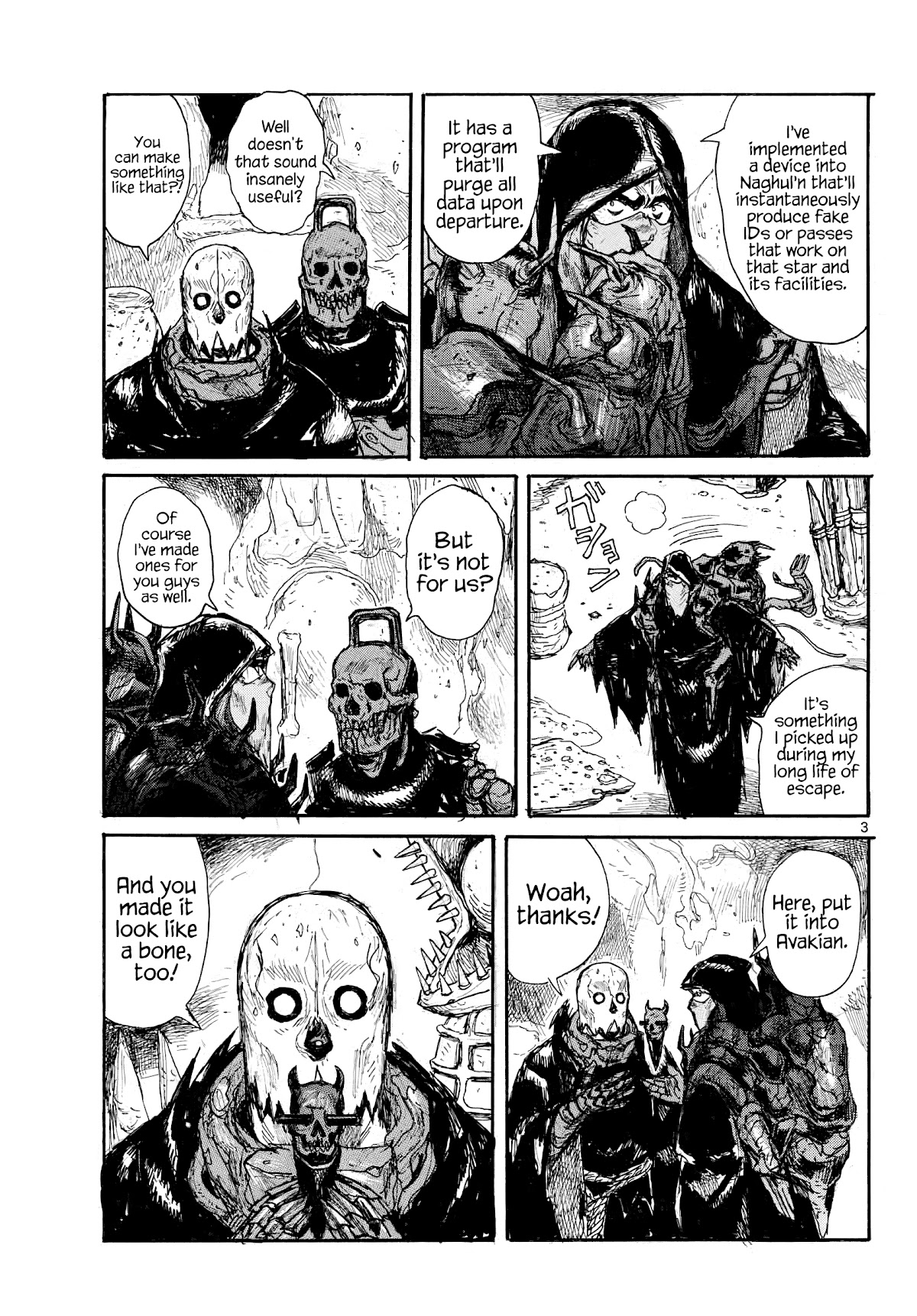 Dai Dark Chapter 30 page 3 - Chapter 30: Mt. Blade Day
