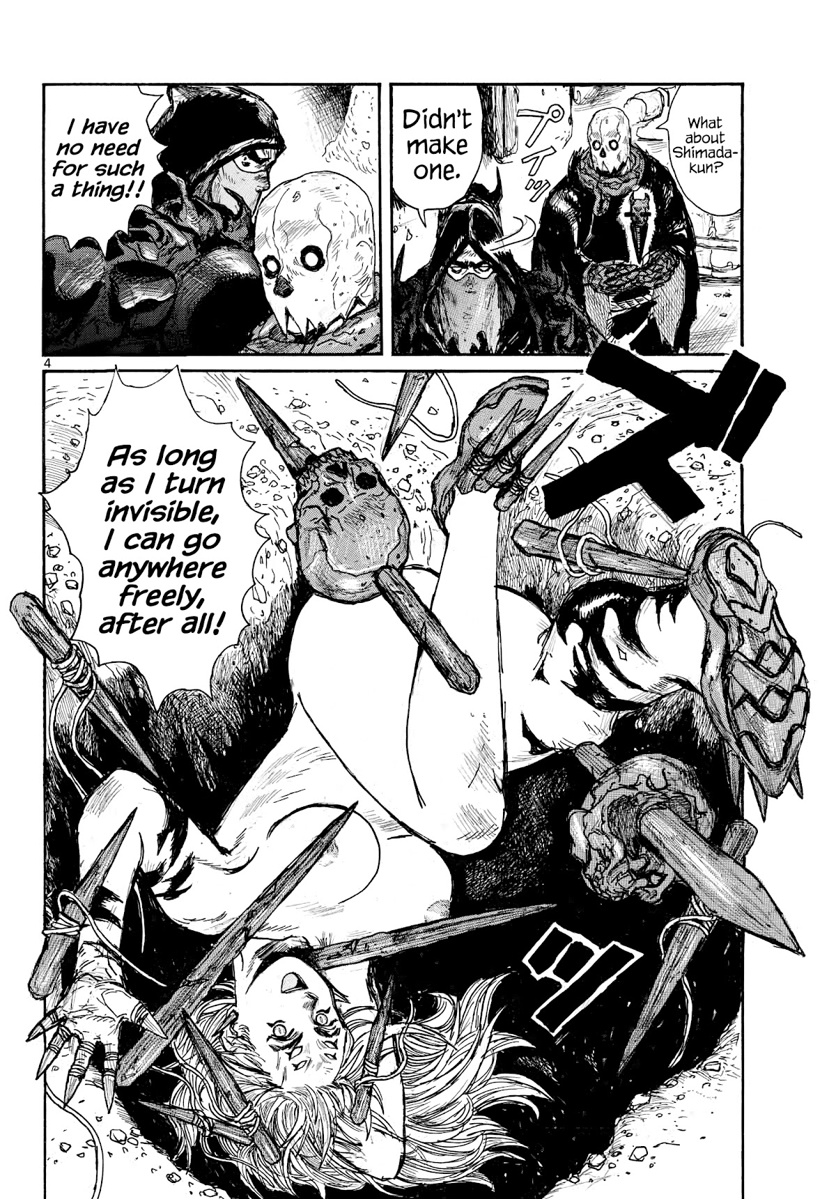 Dai Dark Chapter 30 page 4 - Chapter 30: Mt. Blade Day