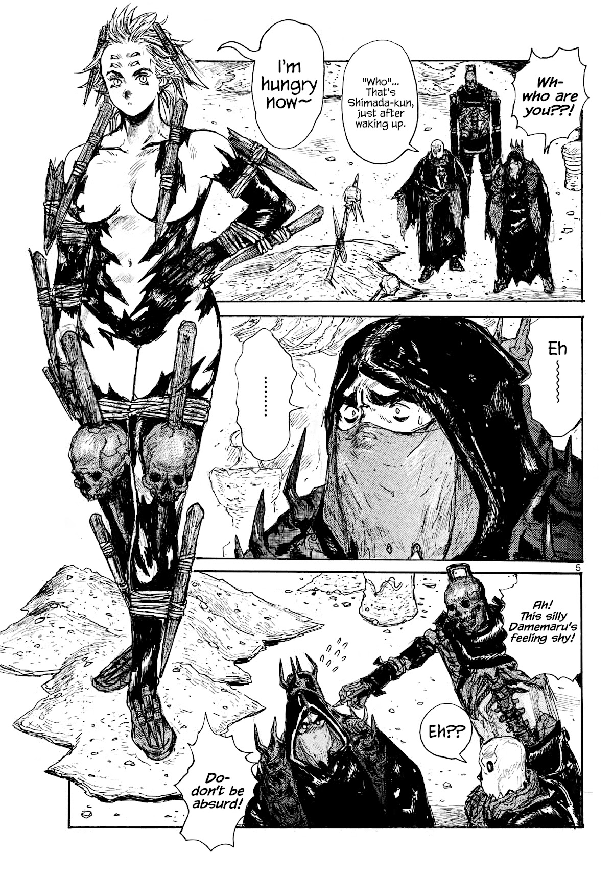 Dai Dark Chapter 30 page 5 - Chapter 30: Mt. Blade Day