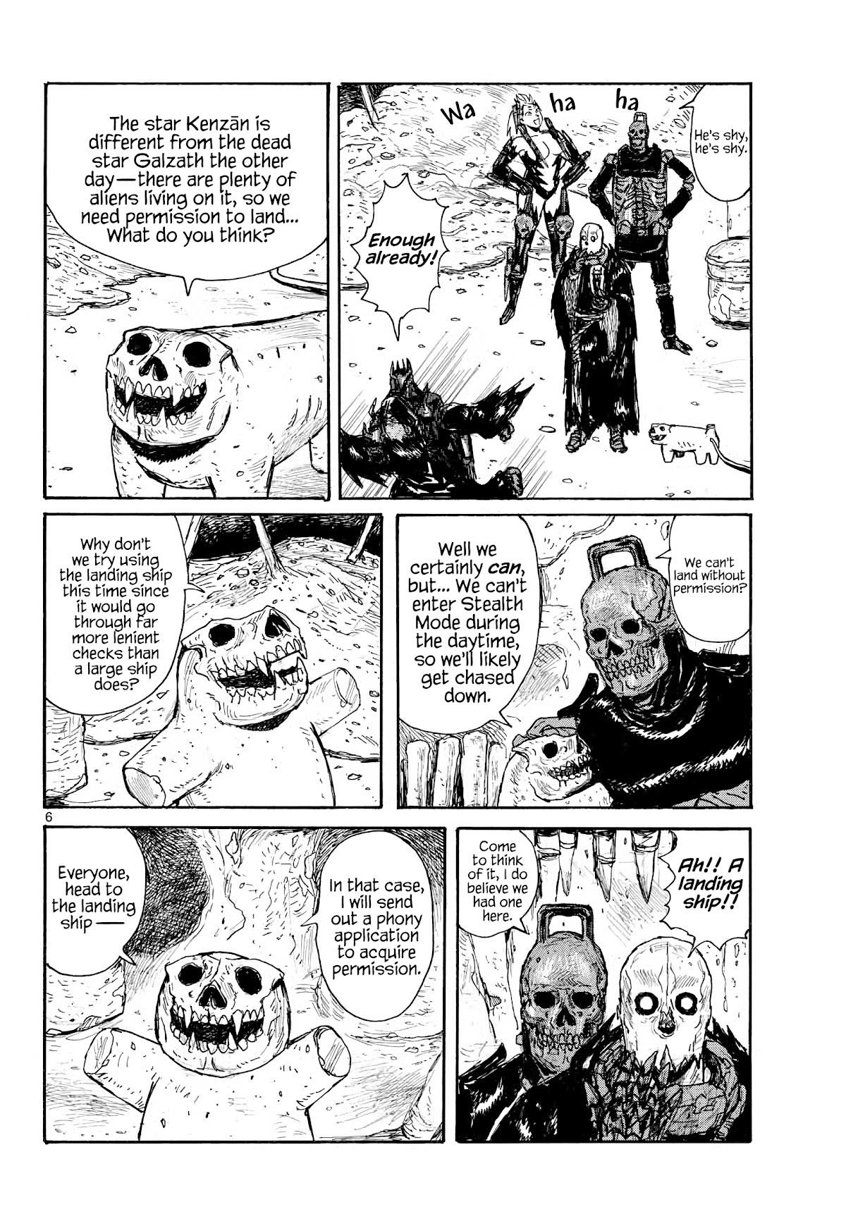 Dai Dark Chapter 30 page 6 - Chapter 30: Mt. Blade Day