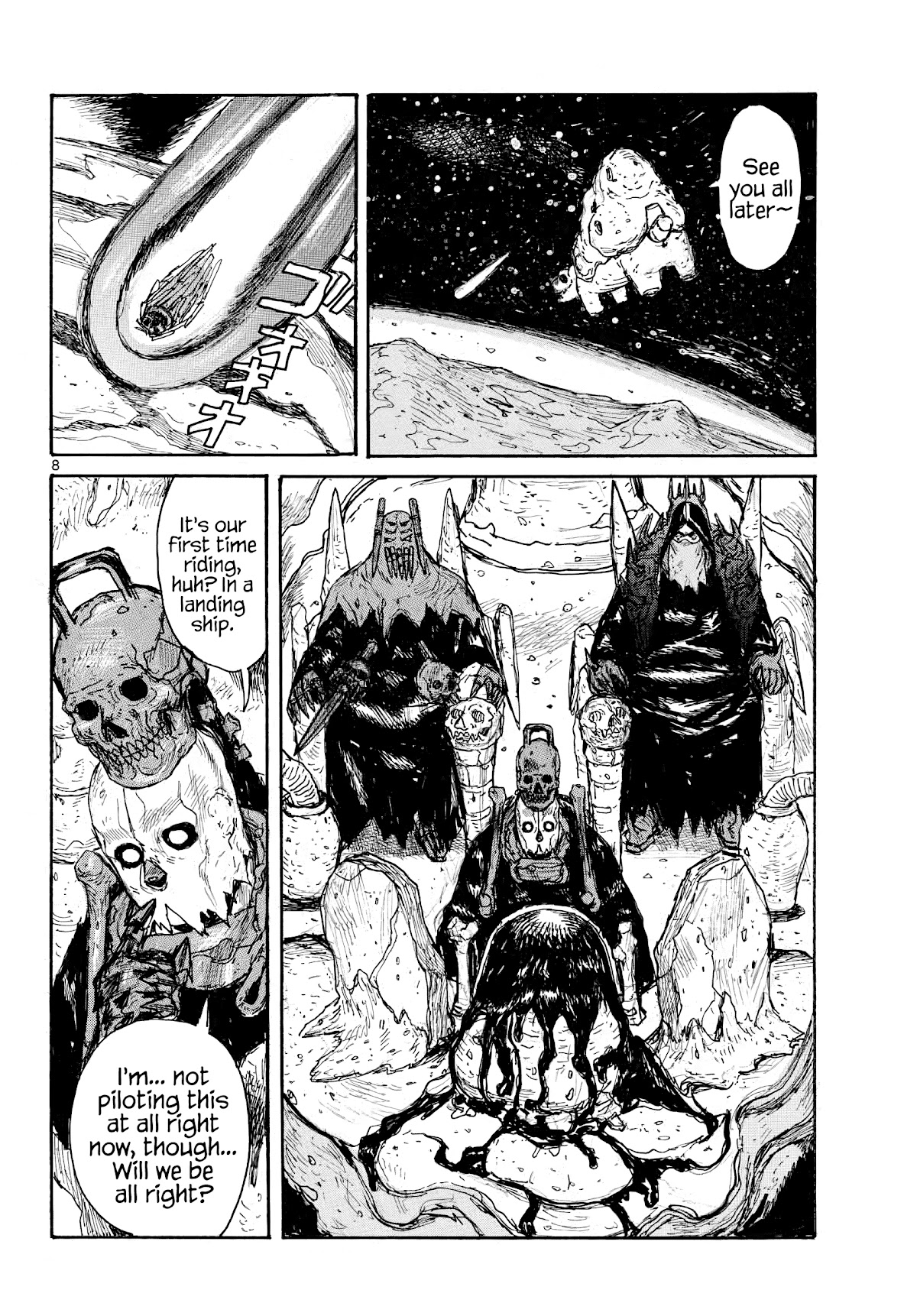 Dai Dark Chapter 30 page 8 - Chapter 30: Mt. Blade Day
