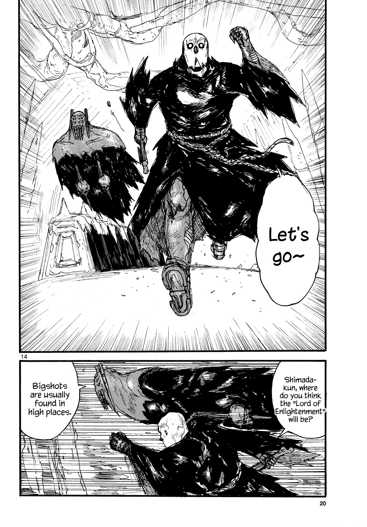 Dai Dark Chapter 31 page 14 - Chapter 31: Pointy Hunt