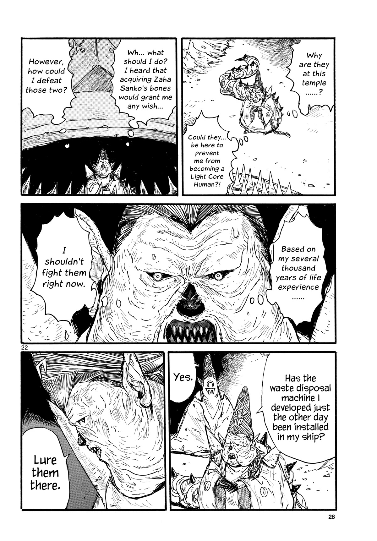 Dai Dark Chapter 31 page 22 - Chapter 31: Pointy Hunt