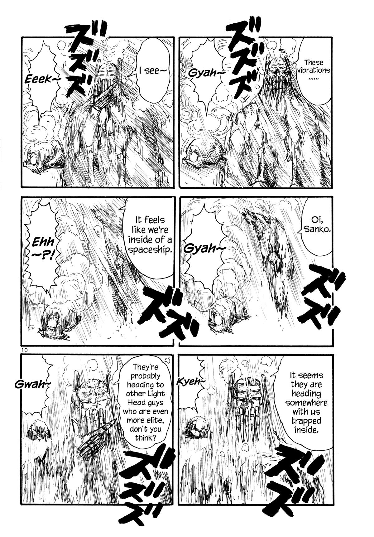 Dai Dark Chapter 32 page 10 - Chapter 32: Triangular Prism Hell
