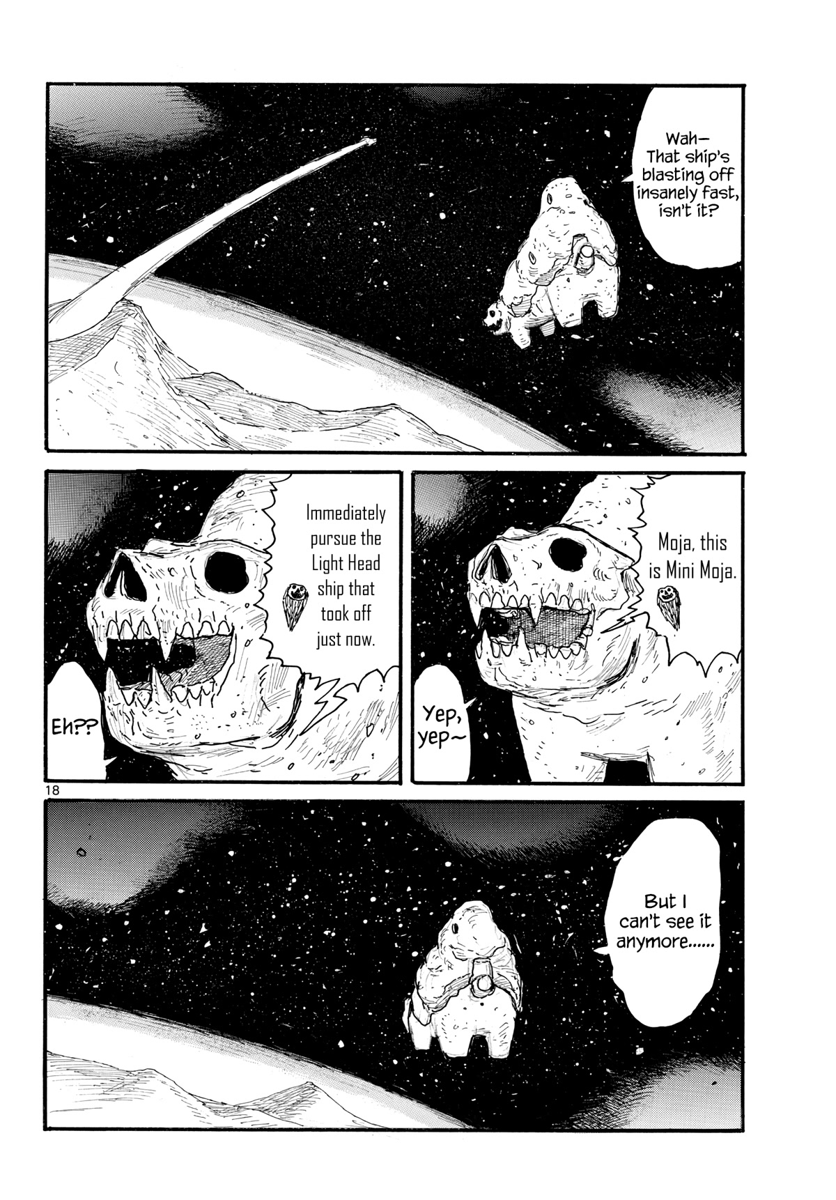 Dai Dark Chapter 32 page 18 - Chapter 32: Triangular Prism Hell
