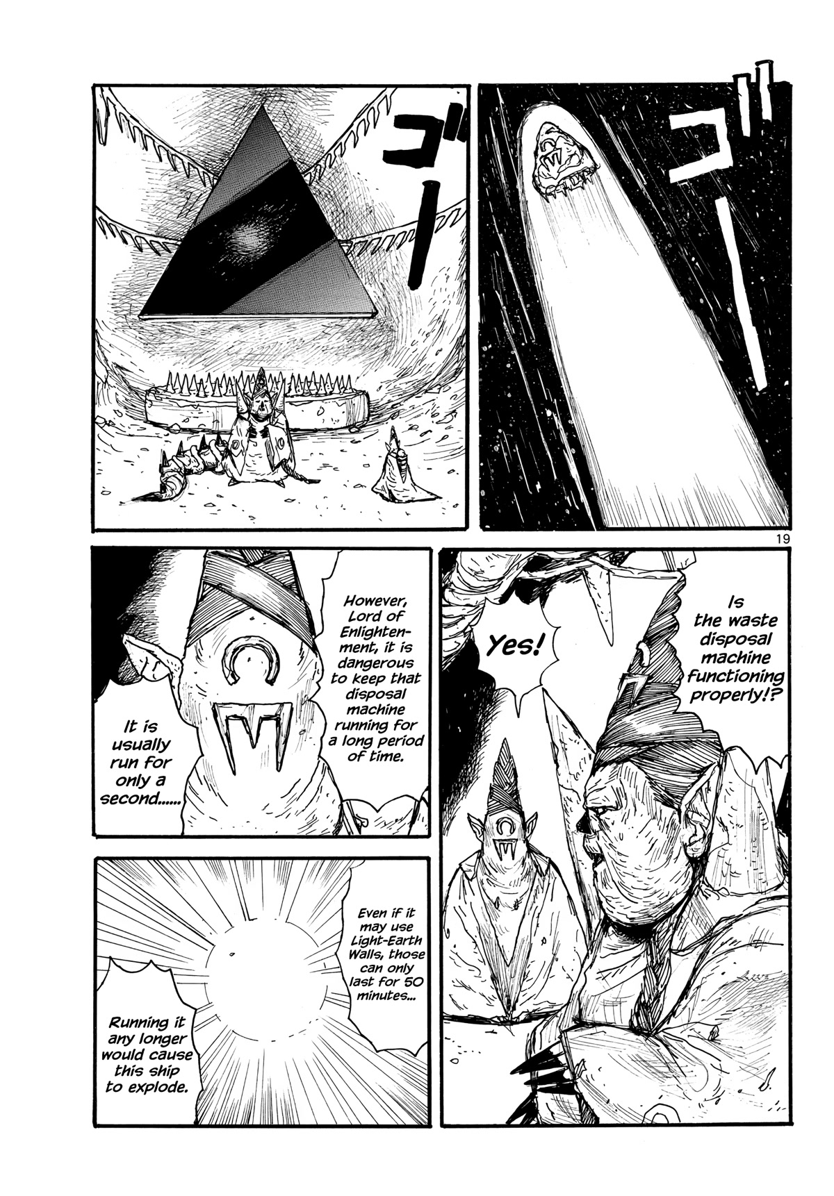 Dai Dark Chapter 32 page 19 - Chapter 32: Triangular Prism Hell