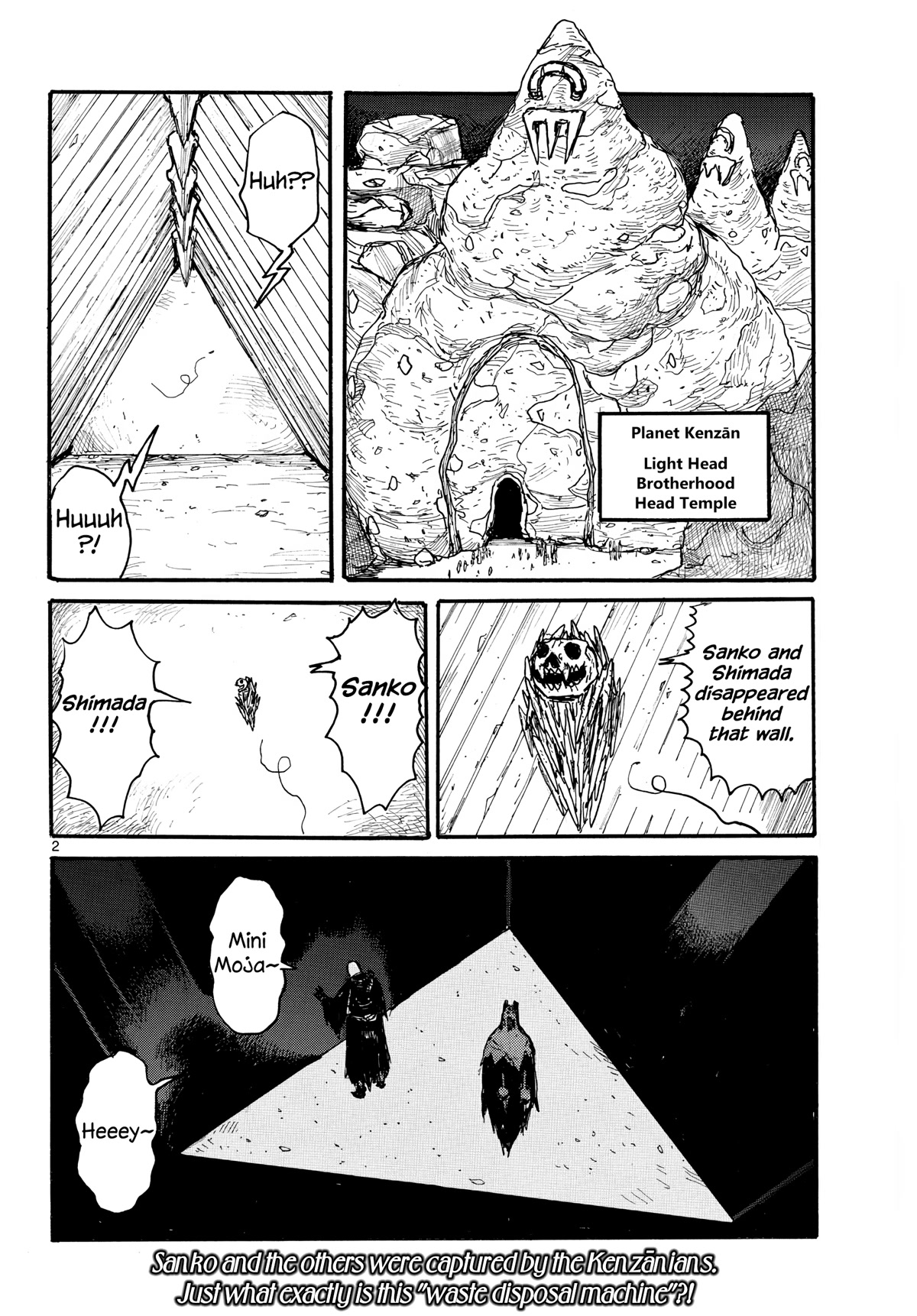 Dai Dark Chapter 32 page 2 - Chapter 32: Triangular Prism Hell